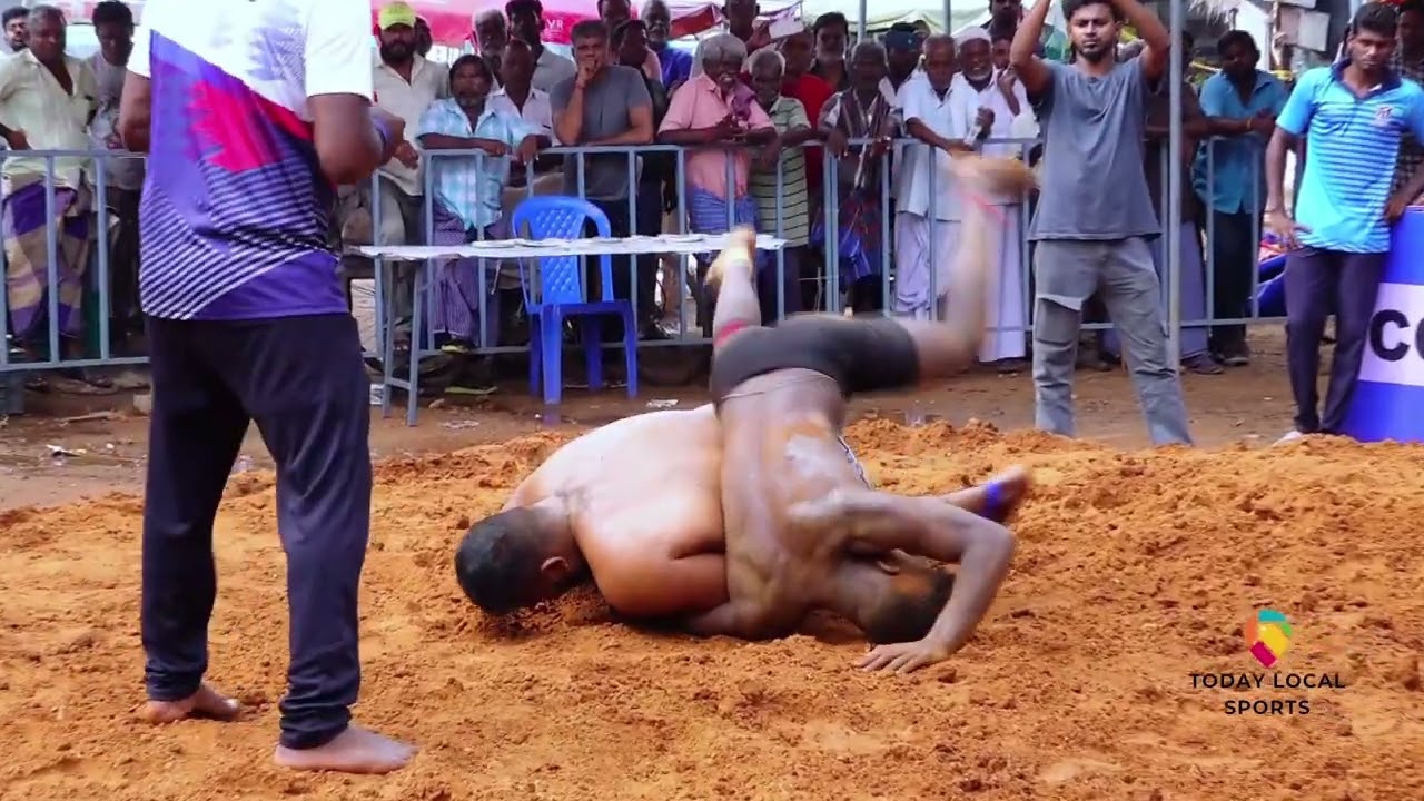 🏆 5th Tamil Nadu State Senior Traditional Wrestling Championship | Open Weight Final Battle! 🔥