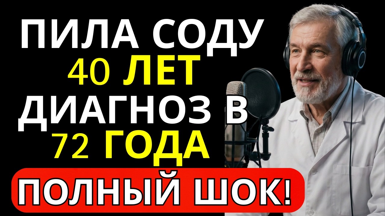 СОДА ПОСЛЕ 60 — ПОЛЬЗА ИЛИ ТИХИЙ УДАР? 7 правд, о которых молчат врачи | Здоровье с Доктором