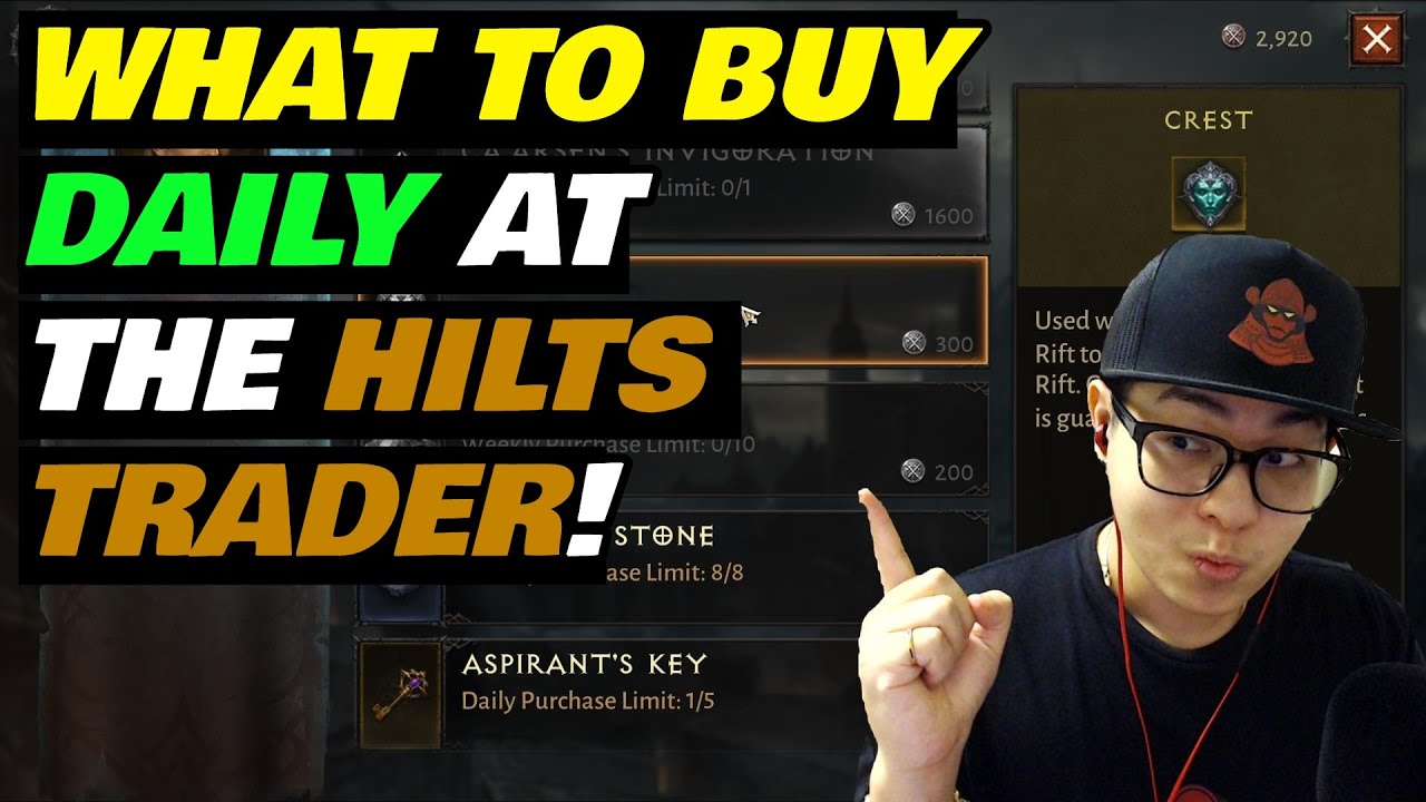 Diablo Immortal Guide - What to Spend Your Hilts On DAILY! - Good for F2P and P2P