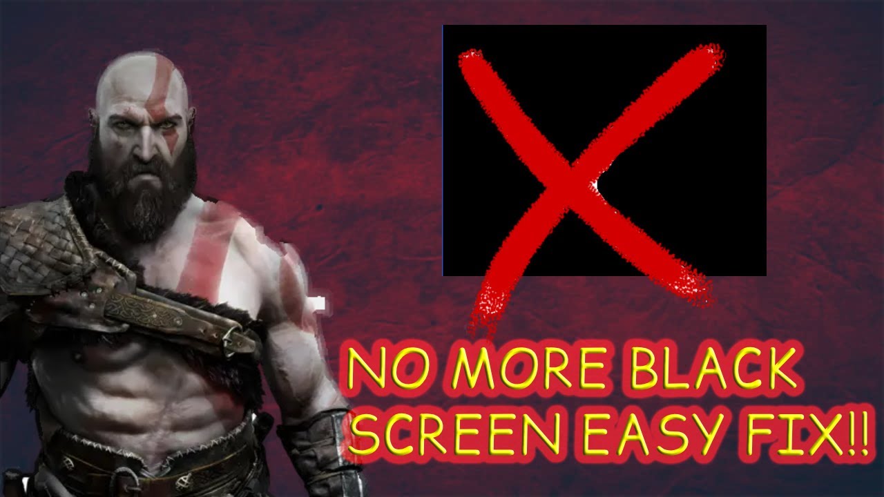 How to fix black screen fitgirl repack - God of War Ragnarok = (1 MIN FIX!!)