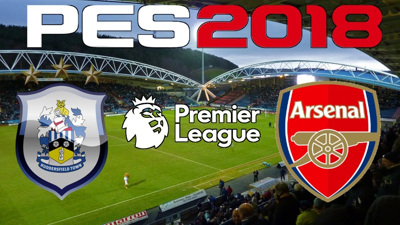 PES 2018 - 2017-18 PREMIER LEAGUE - HUDDERSFIELD TOWN vs ARSENAL