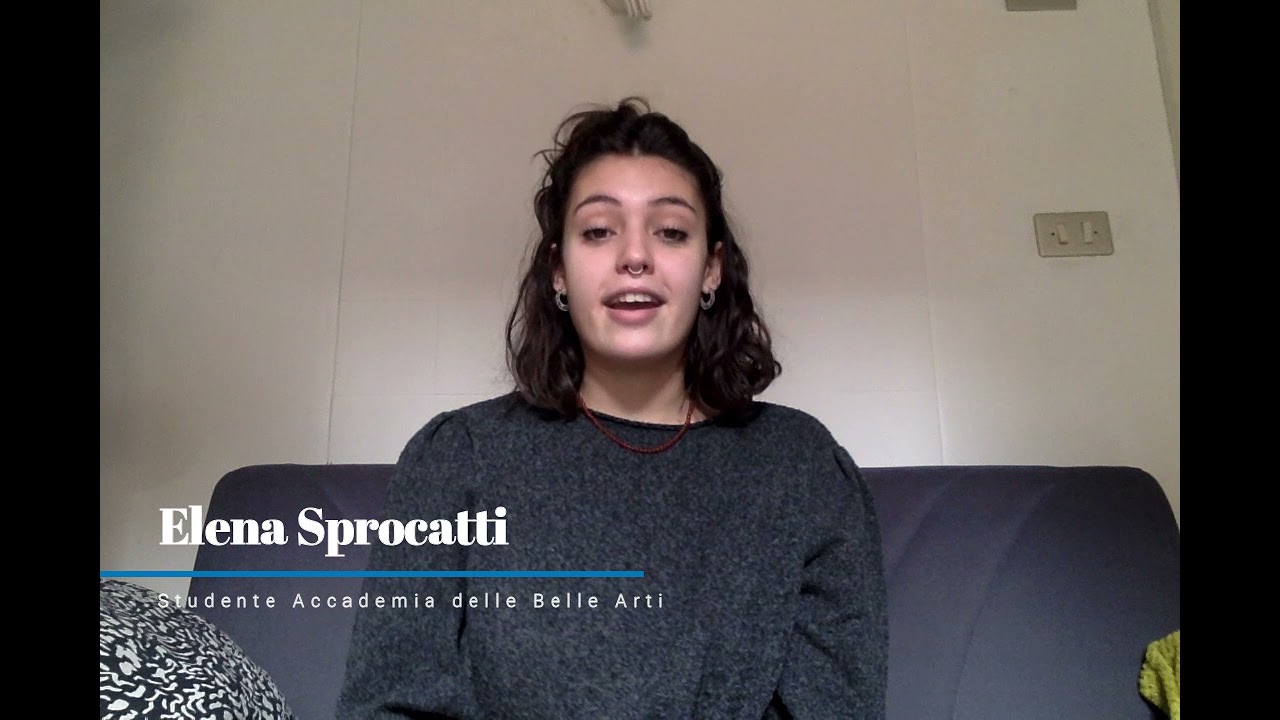 Liceo Artistico Bruno Munari Castelmassa - Testimonianze ex alunni - Sprocatti Elena