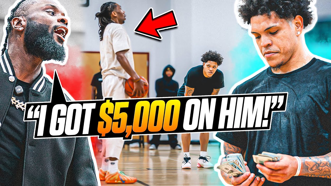 Lance Stephenson BETS Rob Colon $5,000 In This 1v1 Game... *Most TOXIC TNC Game Ever!