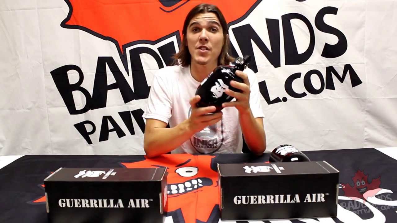 Guerrilla Air 48/3000 and 62/3000 Steel Tank Unboxing - Official Badlands Paintball