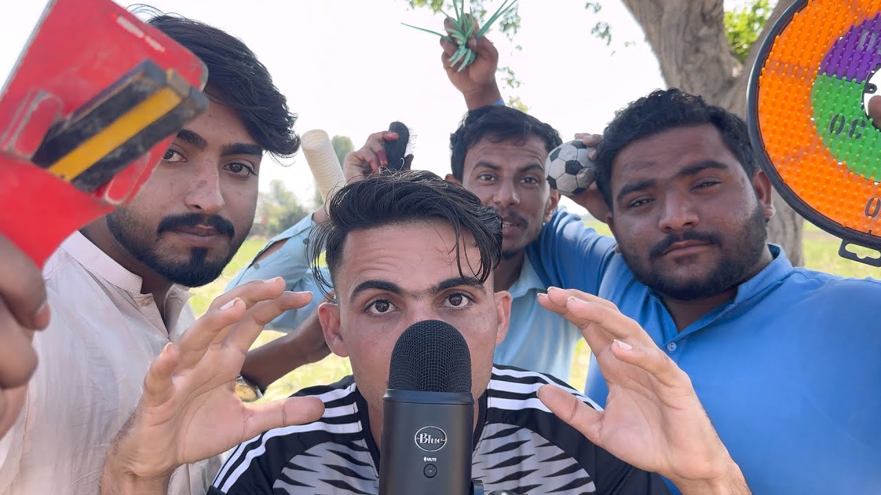 ASMR WITH FRIENDS | Outdoor 