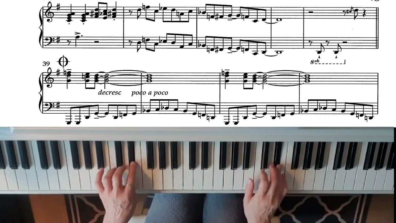 Milan Dvorak jazz piano etudes no 7