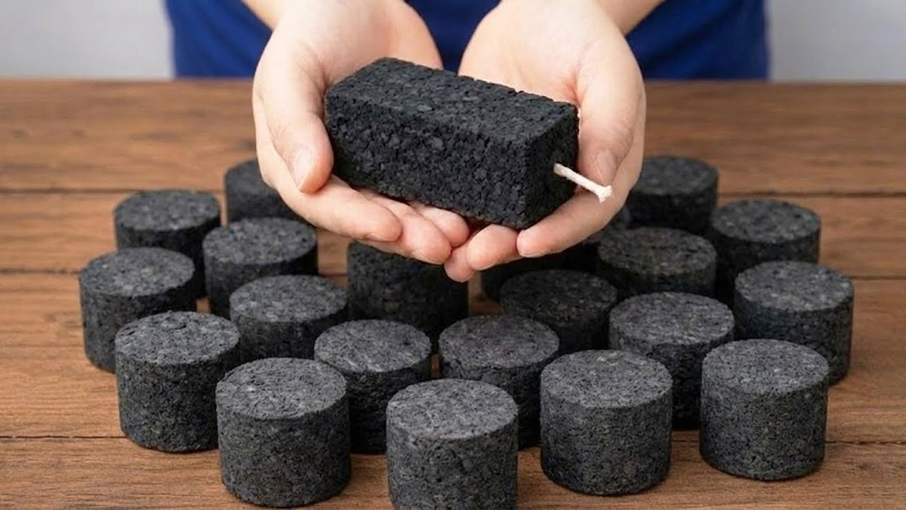 Смешайте древесный уголь с лимоном! Большинство людей даже не догадаются, что получилось 😱