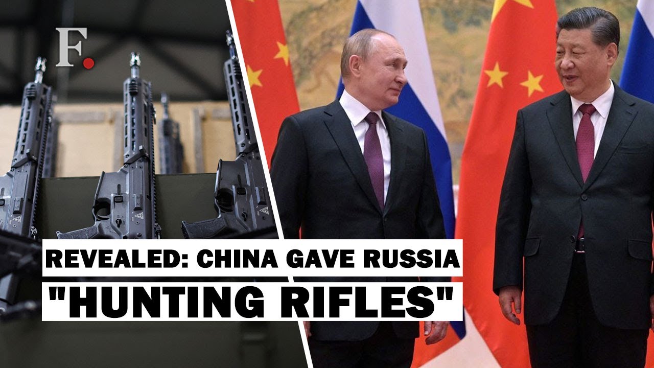 Report Reveals China Supplied Russia With Assault Rifles, Drones & Body Armour