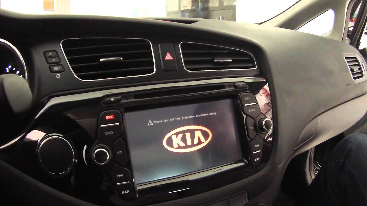 Kia Ceed Navigasyon DVD Multimedya Sistemi Montajı