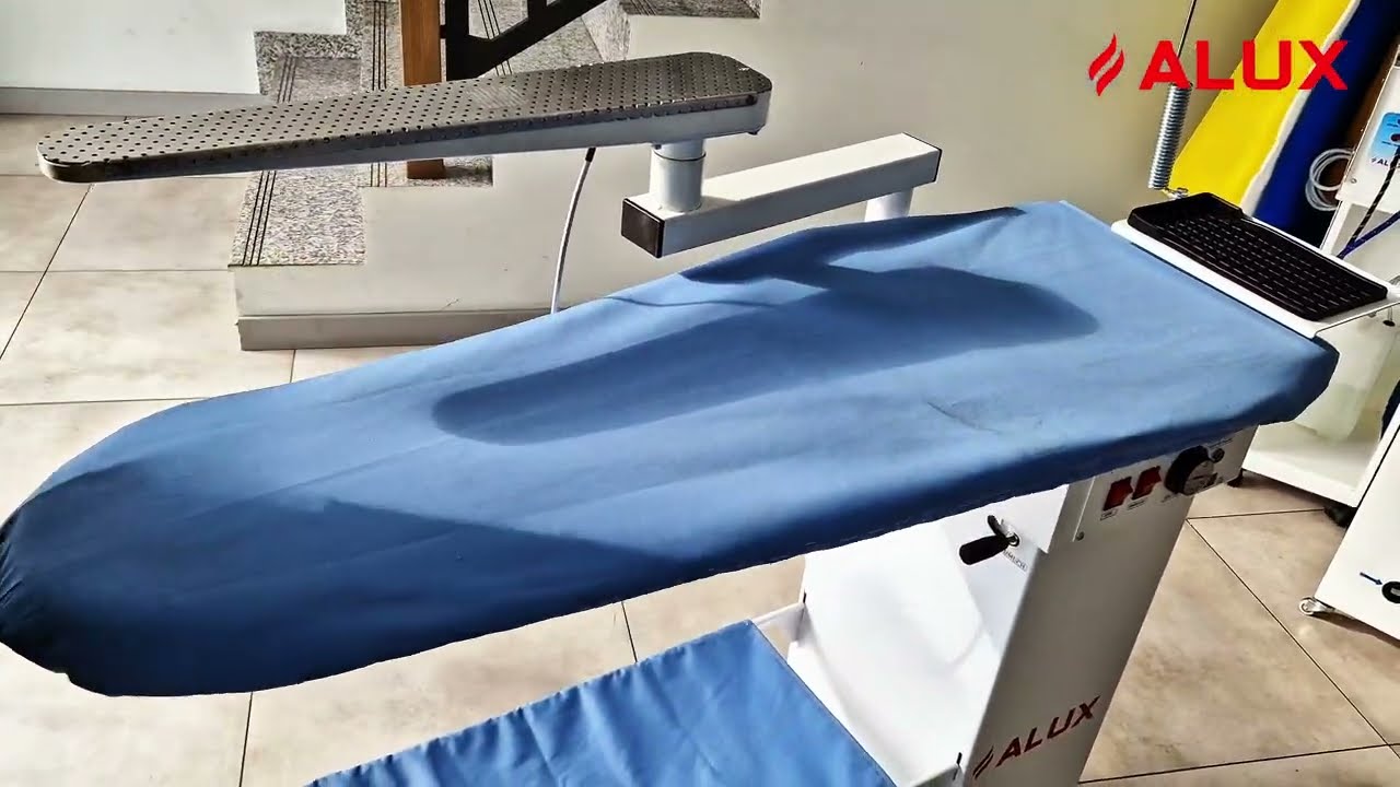 Montaż stołu Prasowalniczego FOX-N+ wytwornica pary OLA 5L Kanał: Alux