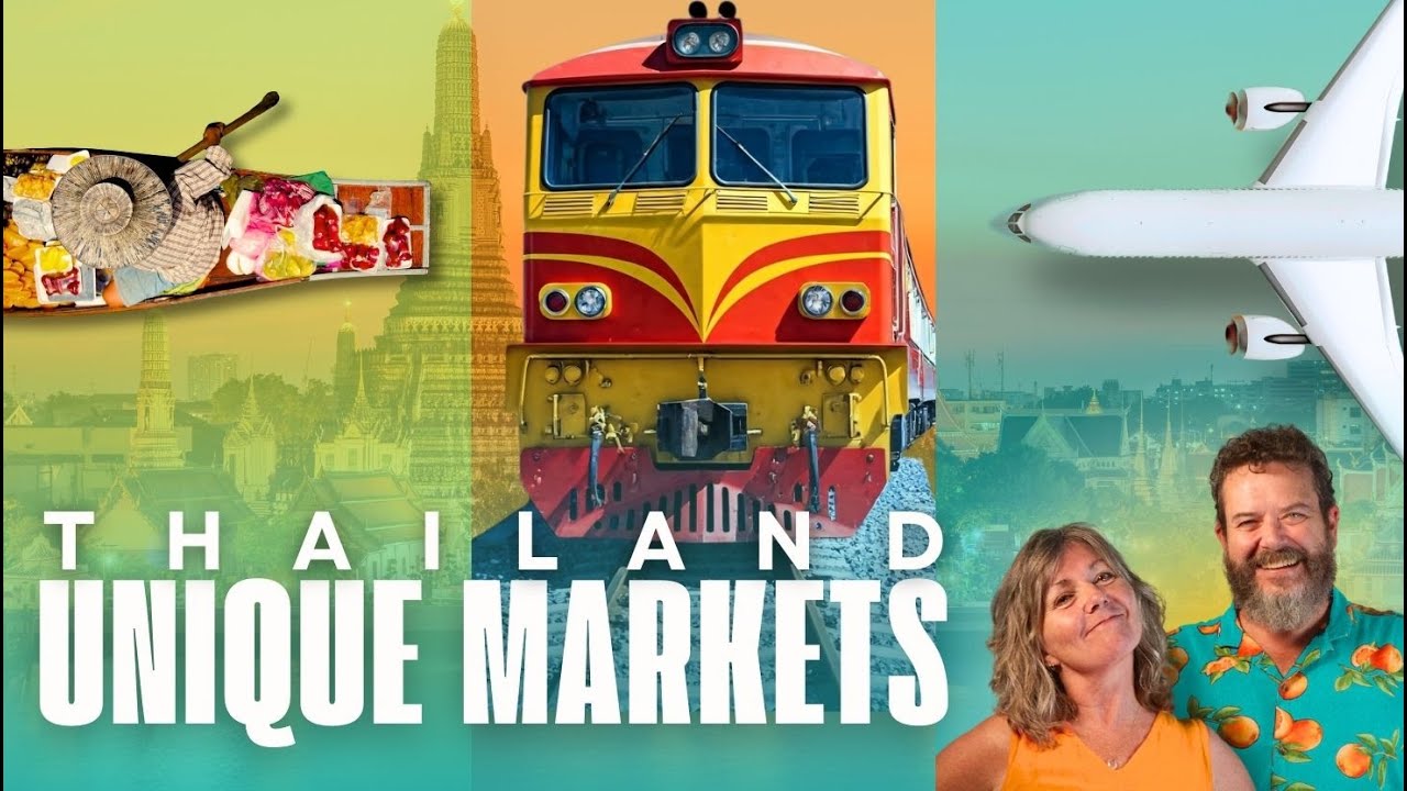Bangkok’s Most Unique Markets: Trains, Boats & Planes in Thailand