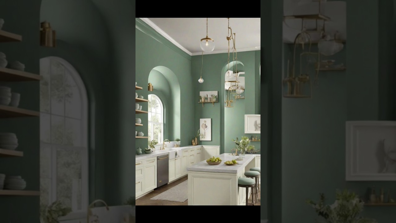 Top Trending Kitchen Colour Ideas 2025 | Asian Paints Best Colour Combinations for Modern Kitchens