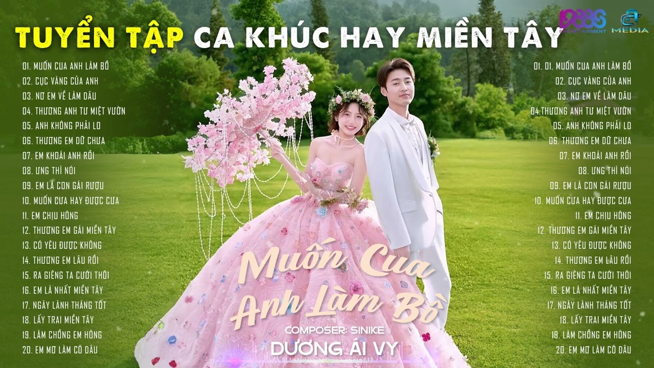 TUYỂN TẬP NHẠC MIỀN TÂY - MUỐN CUA ANH LÀM BỒ - CỤC VÀNG CỦA ANH - EM NHẮC ANH | DƯƠNG ÁI VY