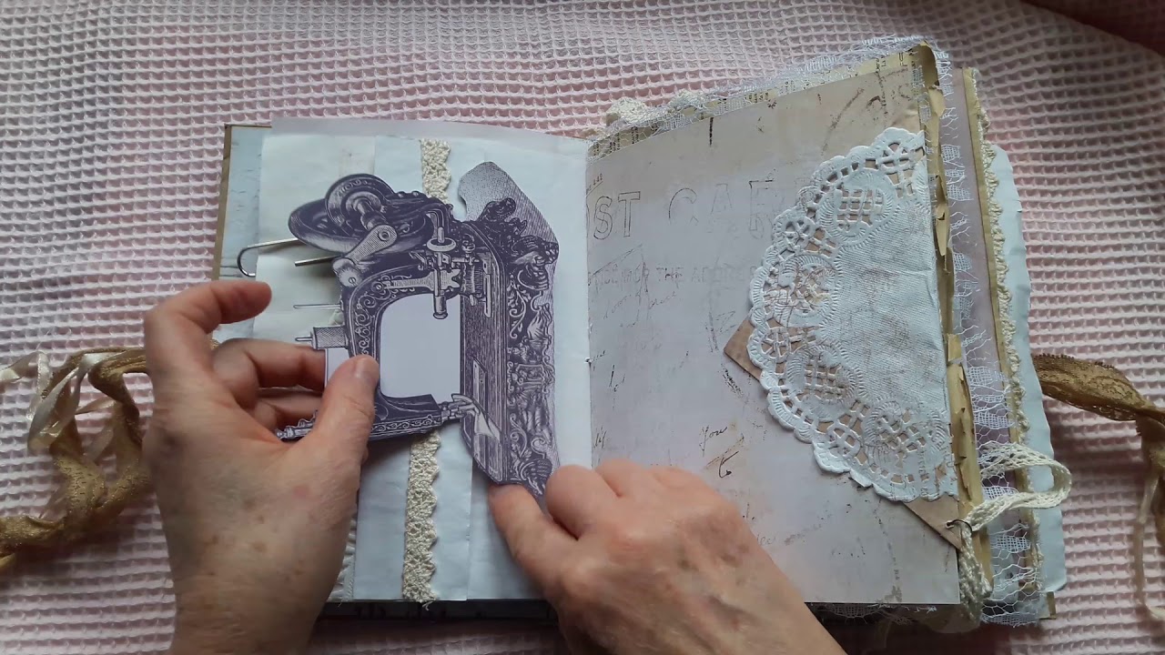Junk journal thème couture de Krystel B (adultes)