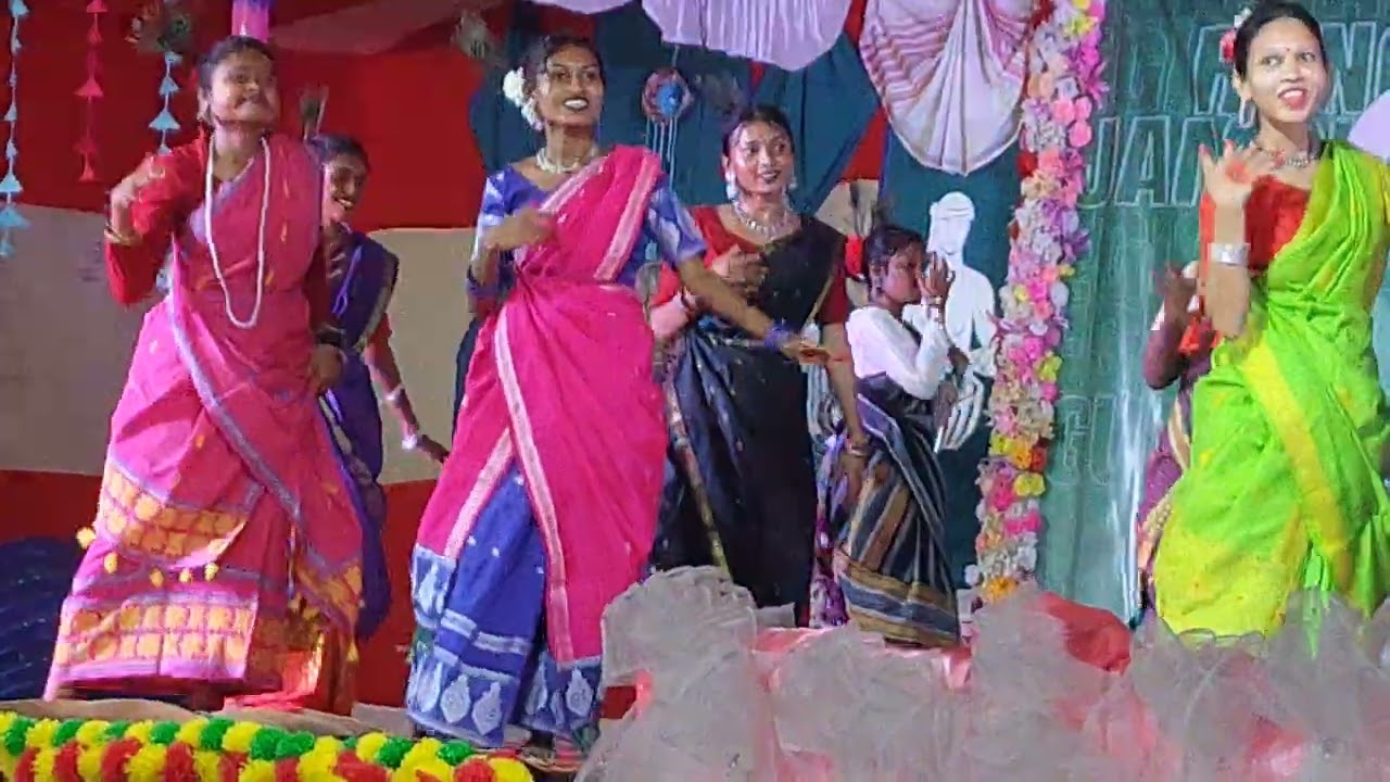 santhali mix dance by jharkhand 2024
