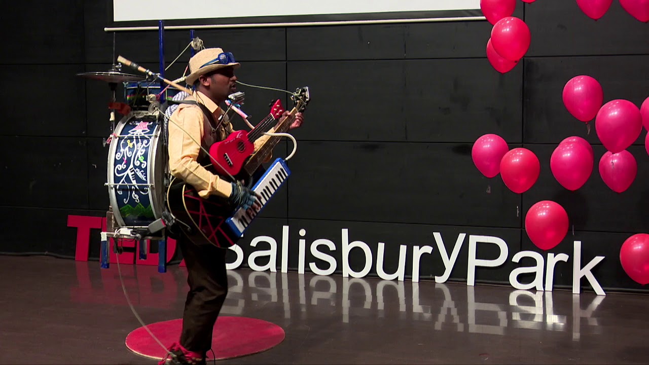 One-Man Band Hitting All The Right Notes | Gladson Peter | TEDxSalisburyPark