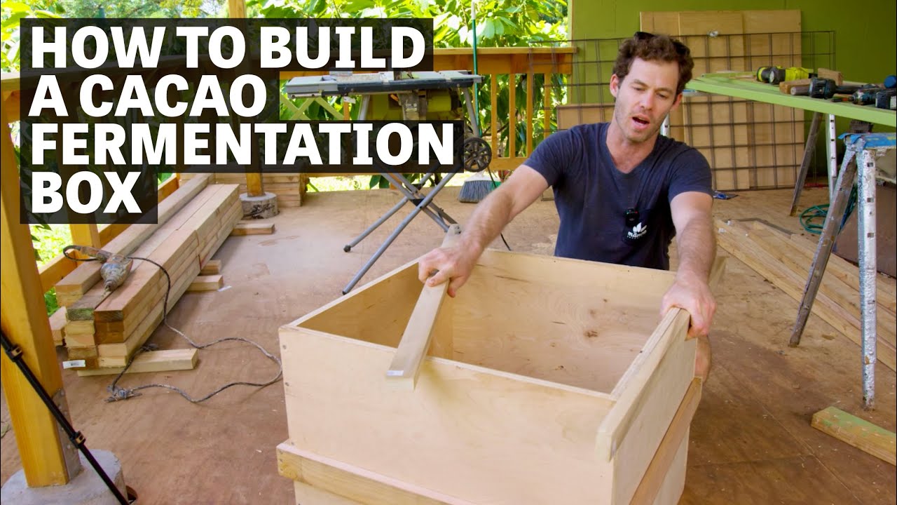 How To Build A Cacao Fermentation Box | Ep.107 | Craft Chocolate TV