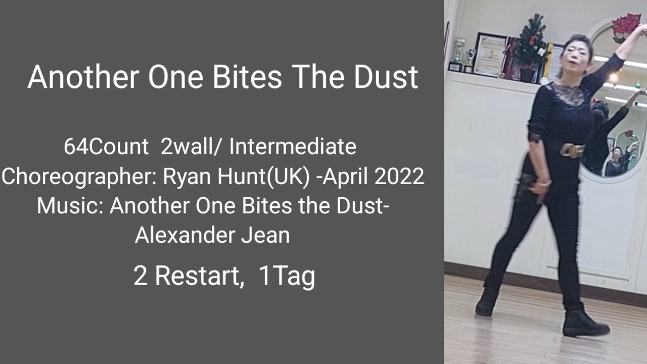 Another One Bites the Dust (Intermediate/ 중급라인댄스) #DEMO & Count# EunSil Kang 