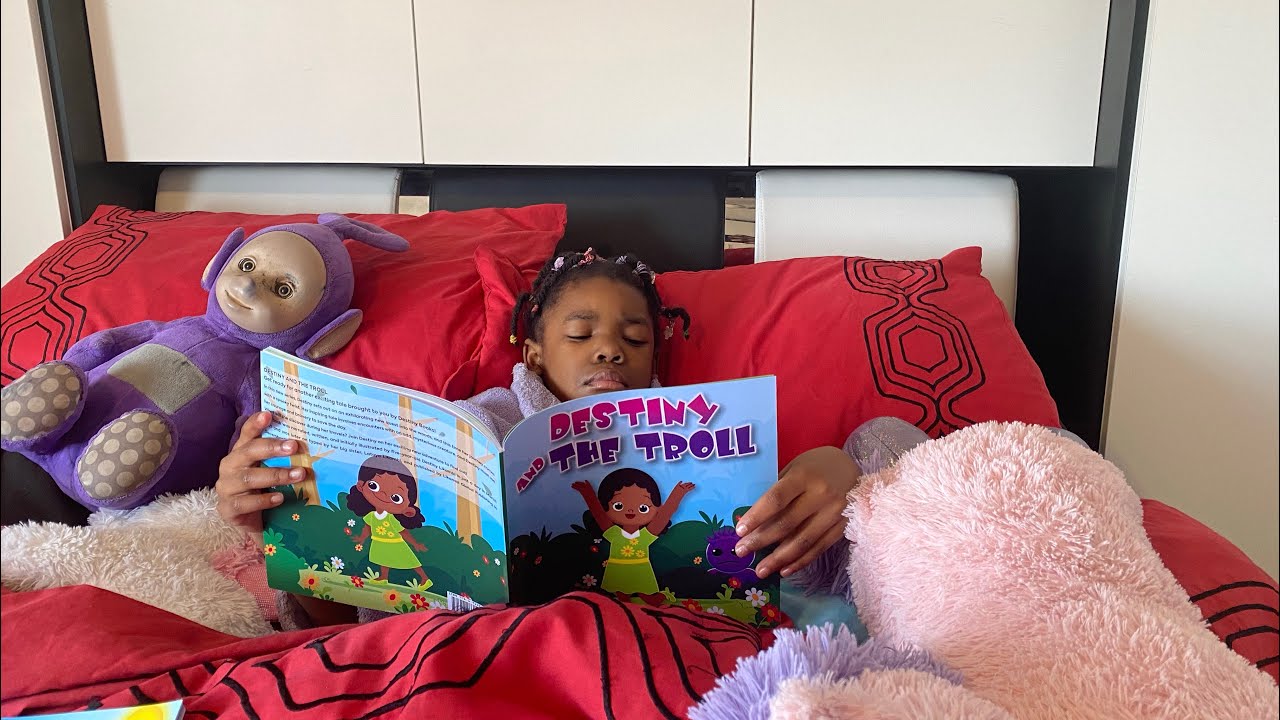 Six-Year Old Bestselling Author Destiny Likambi Reads Her Books Before Bedtime