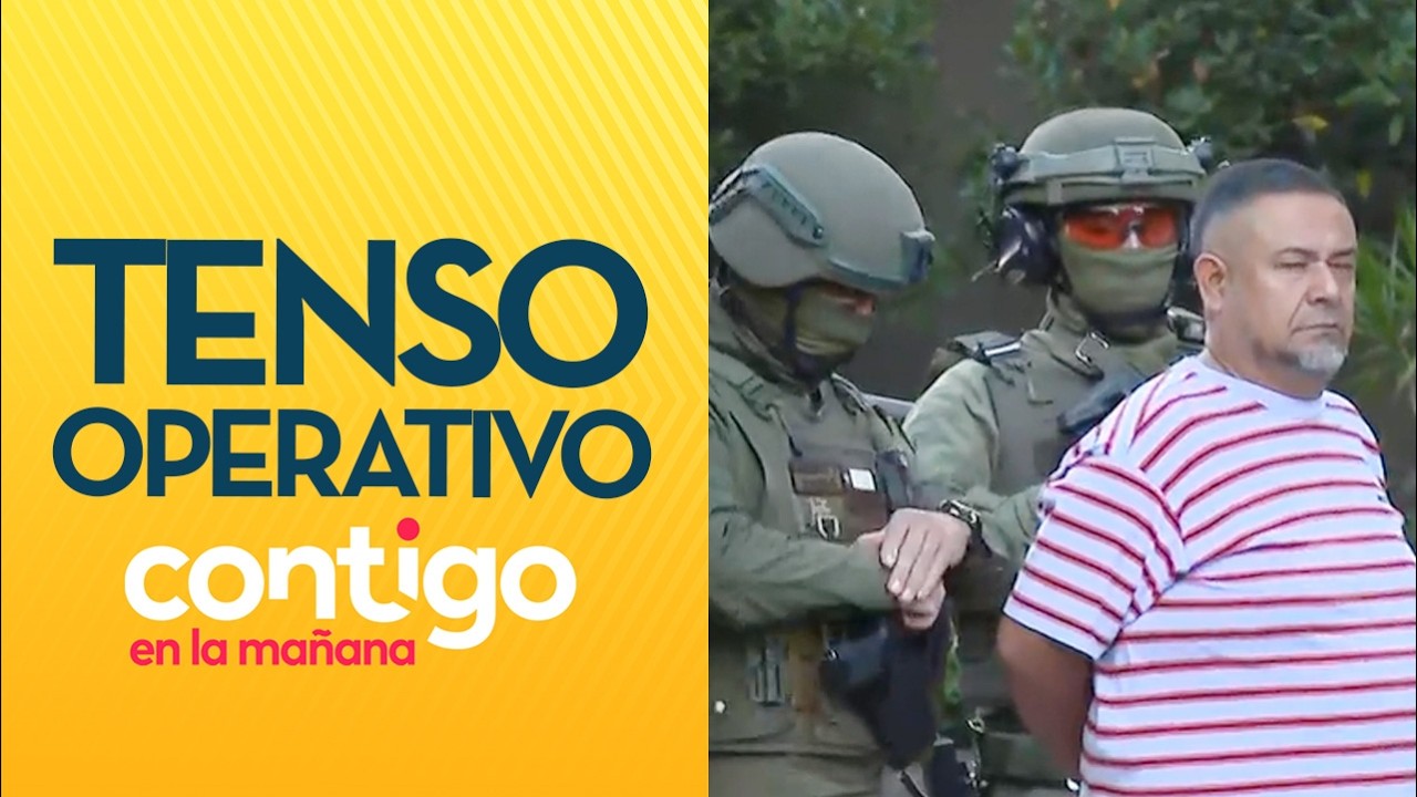 DETENCIÓN EN VIVO: Carabineros encontró ketamina en operativo en Santiago - Contigo en la Mañana