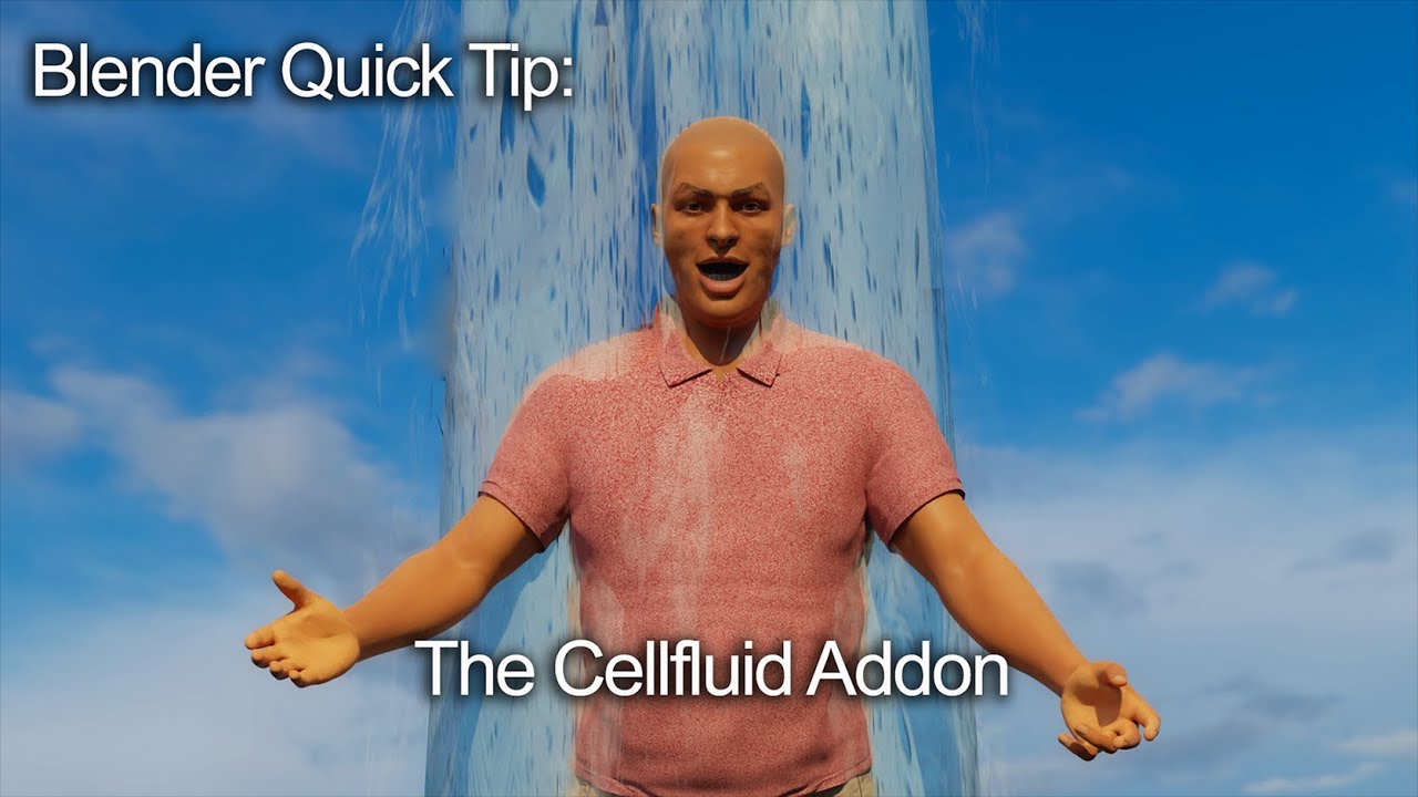 Blender Quick Tip: The Cellfluid addon
