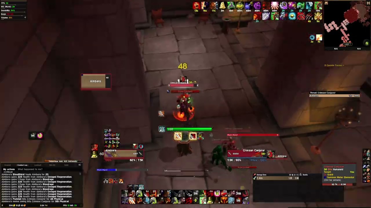 WoW Sod Solo Strat Live Under 20 Minutes 2H Fury Warrior