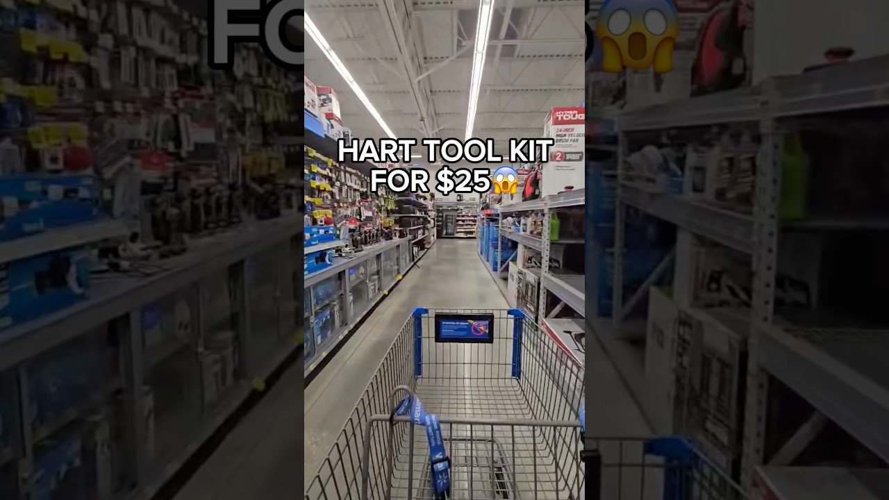 WALMART HIDDEN CLEARANCE HART TOOL KIT FOR $25😱