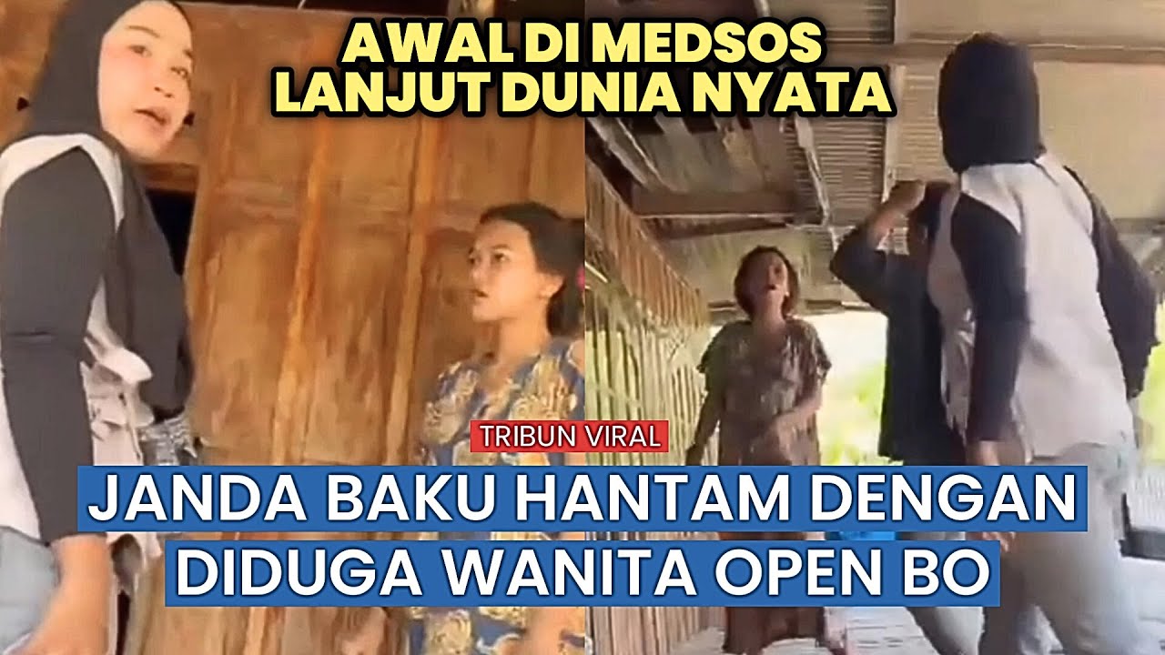 Saling Sindir di Medsos Berujung Ribut! Dua Wanita di Makassar Adu Mulut Hebat di Depan Umum!