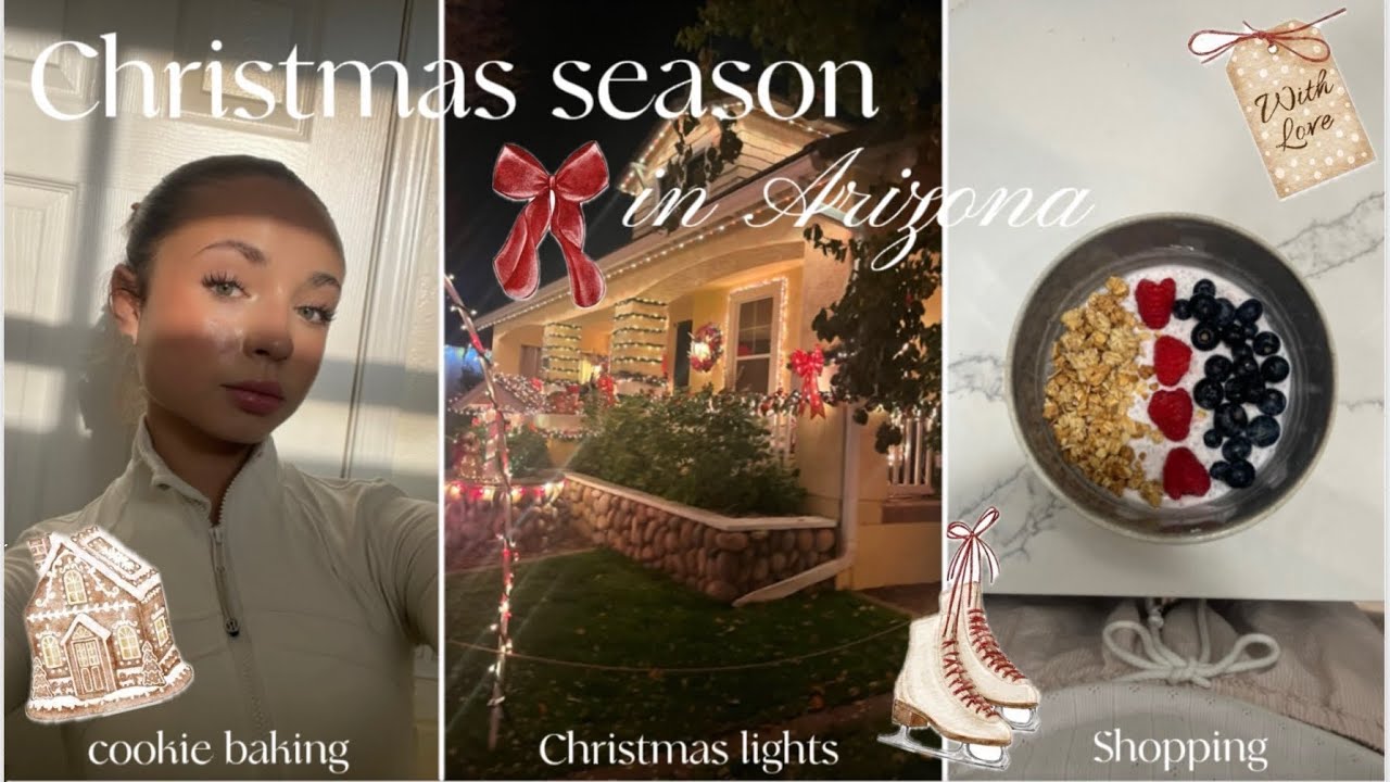 Christmas season in Arizona☕️🌟 (Auslandsjahr vlog) emilia Krupka 