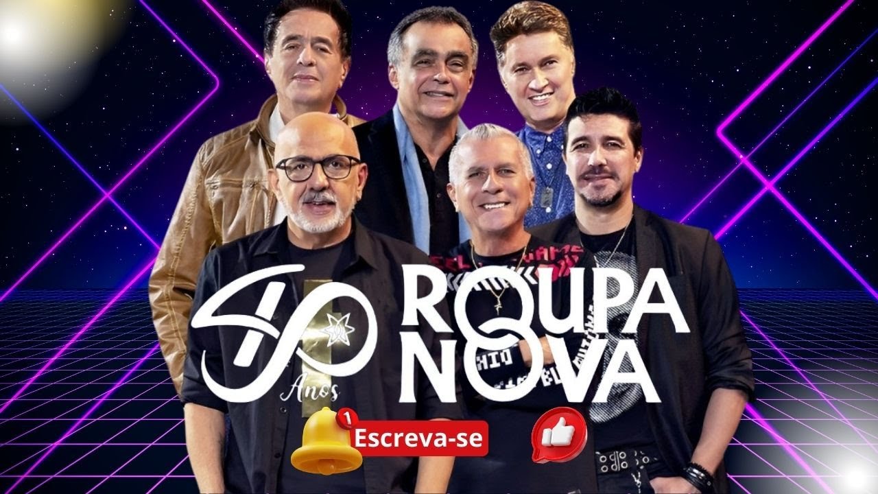Roupa Nova - Ao Vivo 40 Anos Completo - As Melhores e Mais Tocadas - HQ 📀