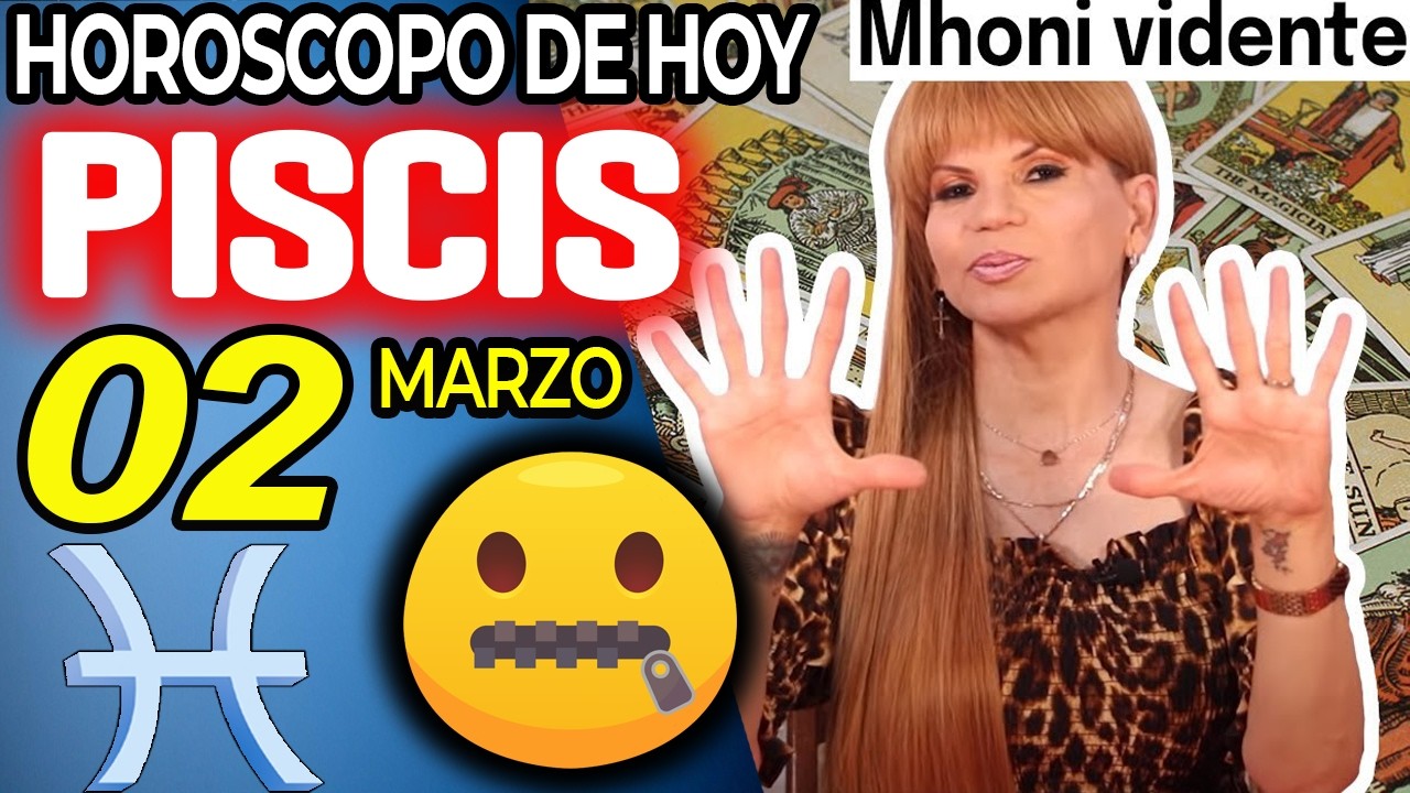PISCIS ♓😮VIENE ALGO MUY BUENO💥ME DEJÓ MUDO🤐 Horóscopo De Hoy 2 De Marzo 2026 | Mhoni Vidente