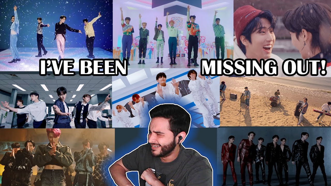 SINGER'S FIRST REACTION to BOY GROUPS! (SHINee, NCT DREAM, 2PM, STRAY KIDS, DAY6, GOT7, TXT, ATEEZ)
