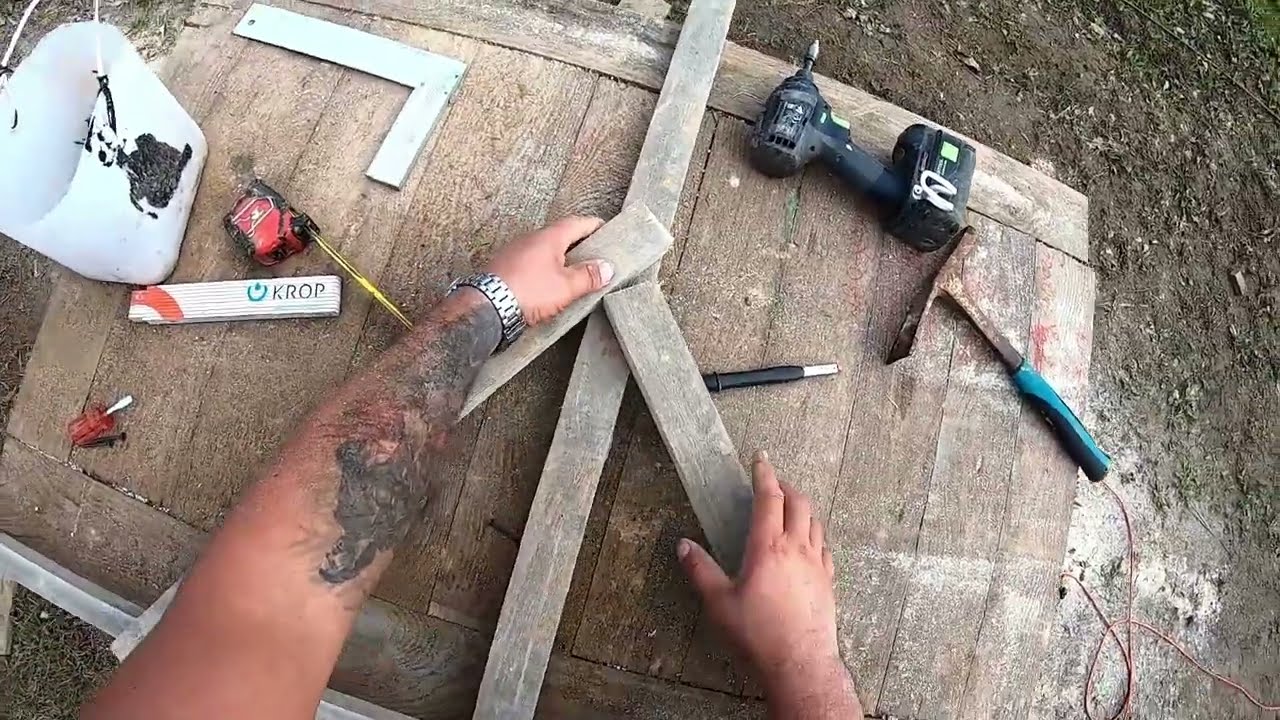 Prosty sposób do niwelacji piasku zasypowego