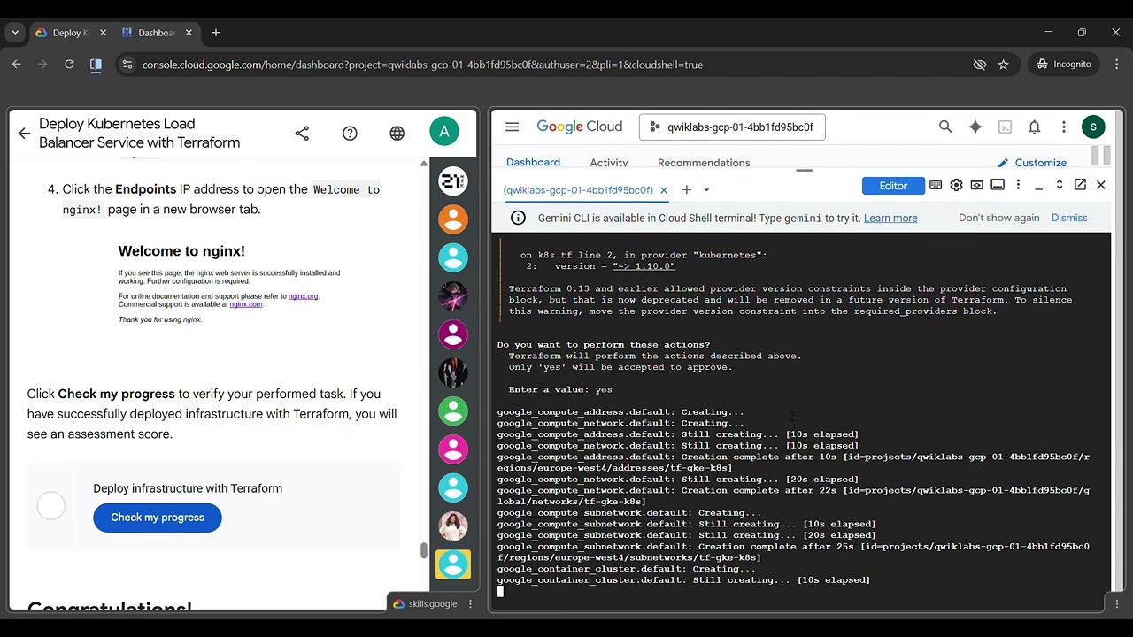 Deploy Kubernetes Load Balancer Service with Terraform