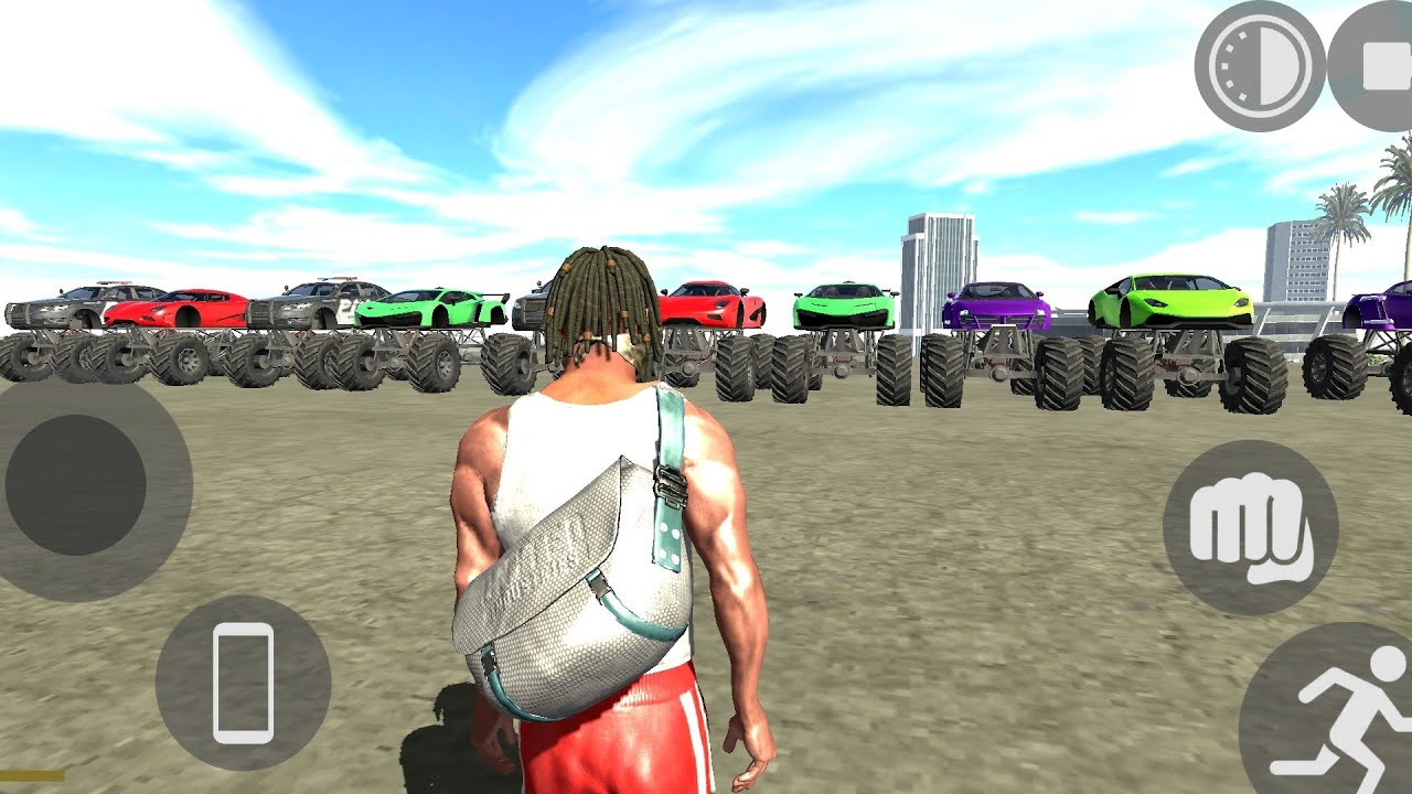 Indian Bike Driving 3D Frenkline Attack Animals Car Stunt Oppy Gameplay #trending #viral #games 