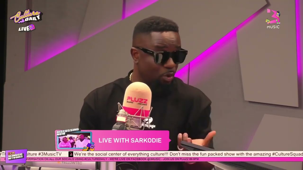 Sarkodie on #CultureDaily reveals Tracy Sarkcess&rsquo; stance on his expenditure.