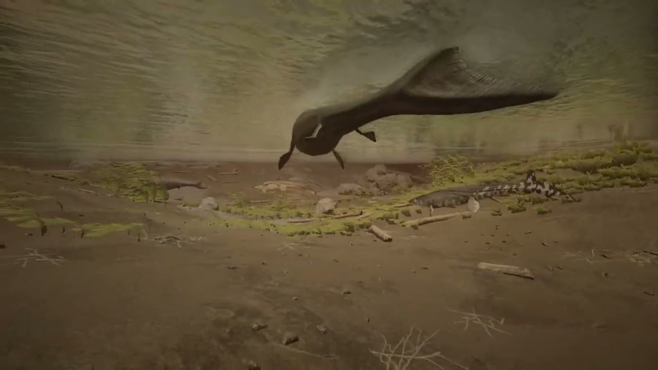 Path of Titans  - Tylosaurus Duo vs. Mosasaurus Duo (001)