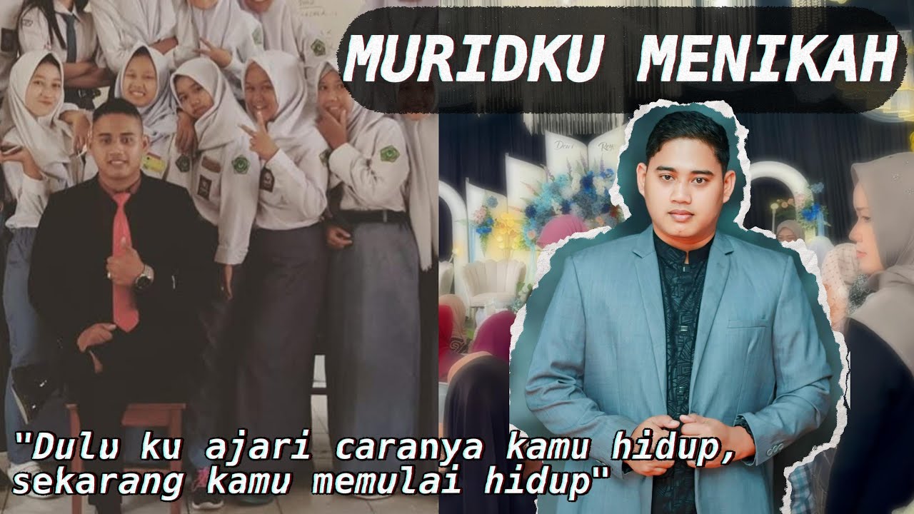 Dulu Ketemu di Kelas, Sekarang Diundang ke Pelaminan! Selamat Menikah Muridku!