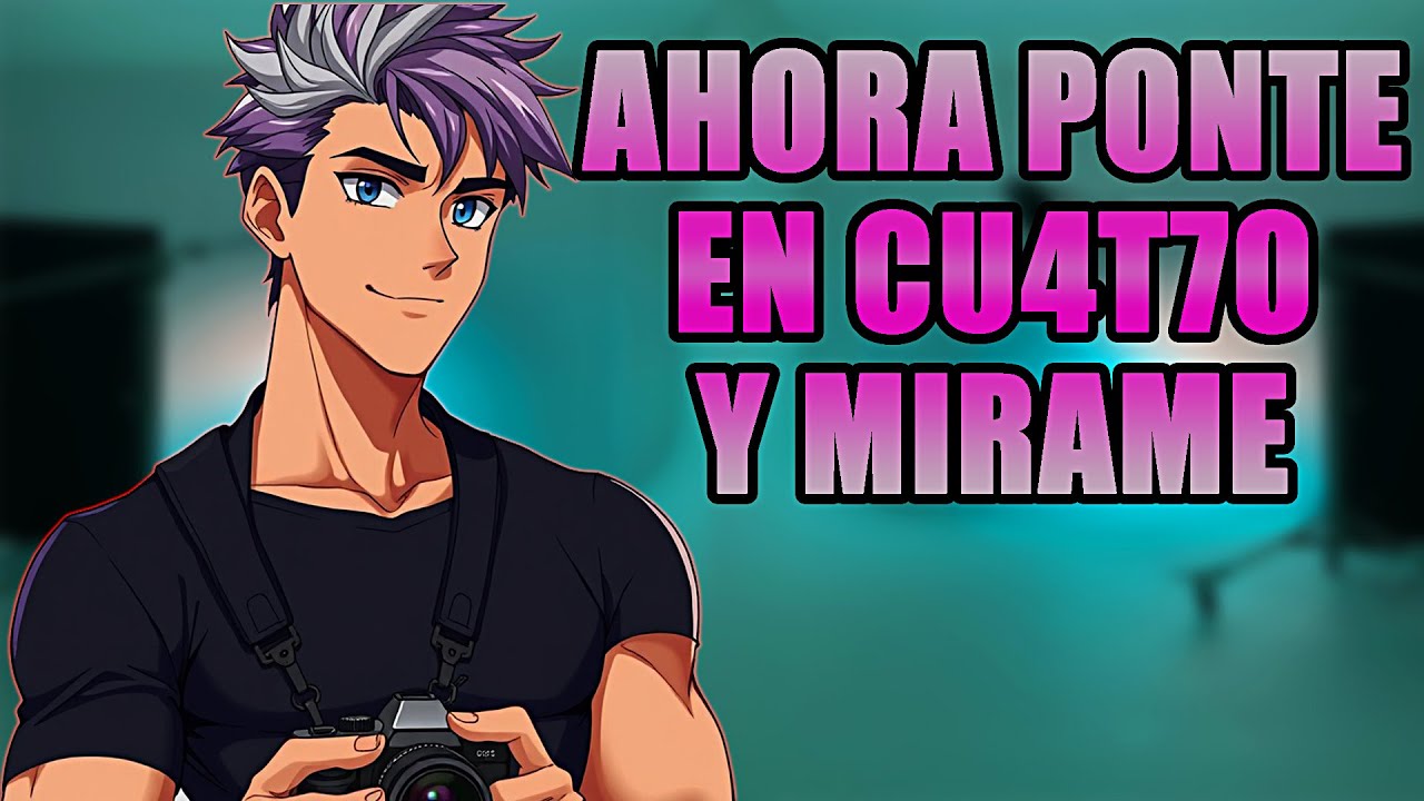 El fotógrafo te pide posar para el🥵. Asmr Roleplay 🔥(M4F)