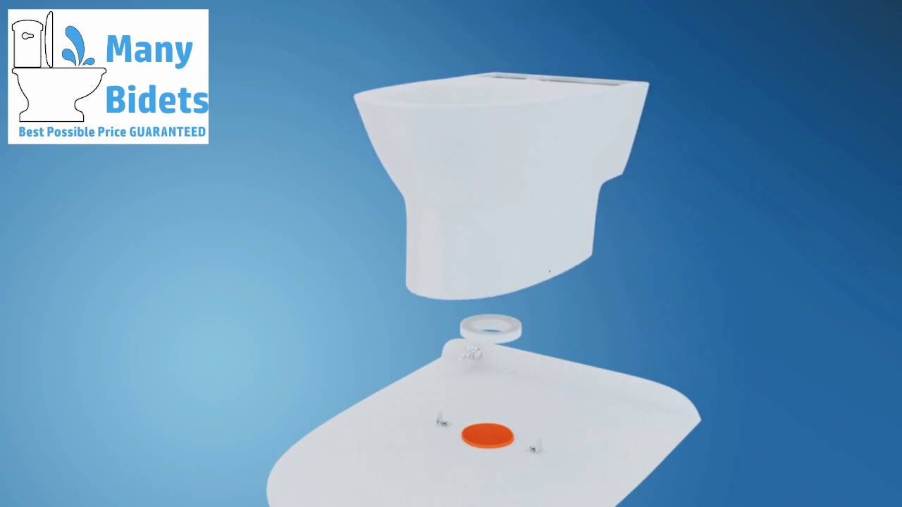 IB835 Integrated Bidet Toilet How To Install Video   Many Bidets