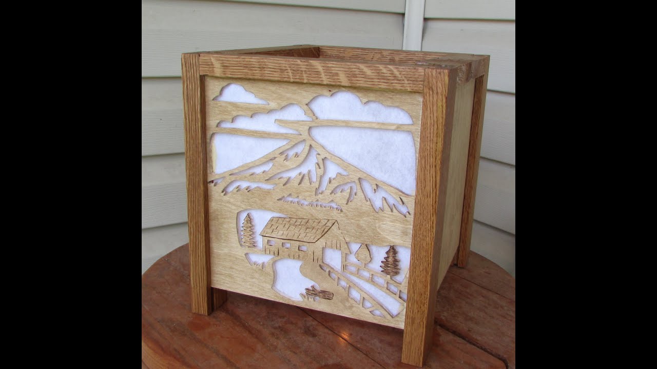 Scroll Saw Shadow Box