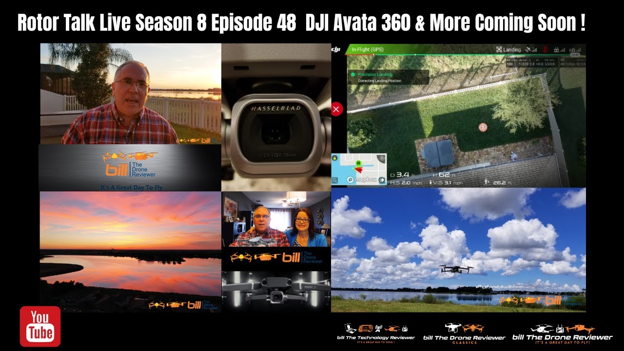 Rotor Talk Live Season 8 Episode 48  DJI Avata 360 & More Coming Soon !