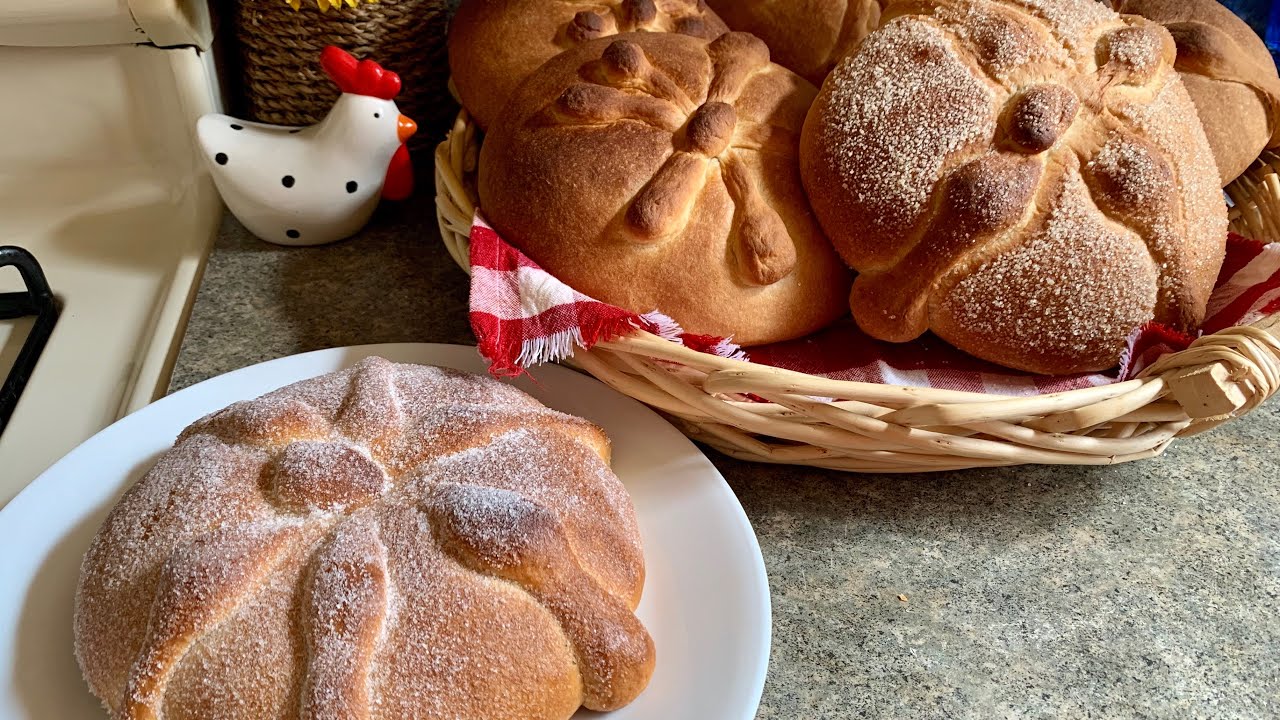 PAN DE MUERTO SABOR NARANJA/ paso a paso queda muy suave.