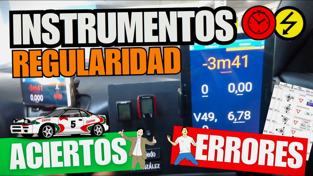 Colocación de Instrumentos en un Rallye de Regularidad ⏱🏁 | Nuestra experiencia