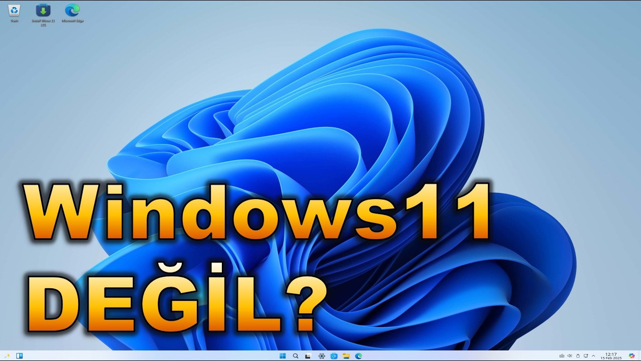 Hayır Bu  Kesinlikle Windows 11 DEĞİL! (v3)