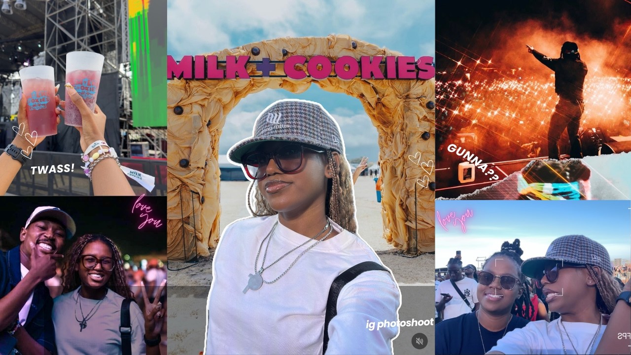 Seeing Gunna at the Milk & Cookies Event 🍪🔥 | Vlog with My Siblings
