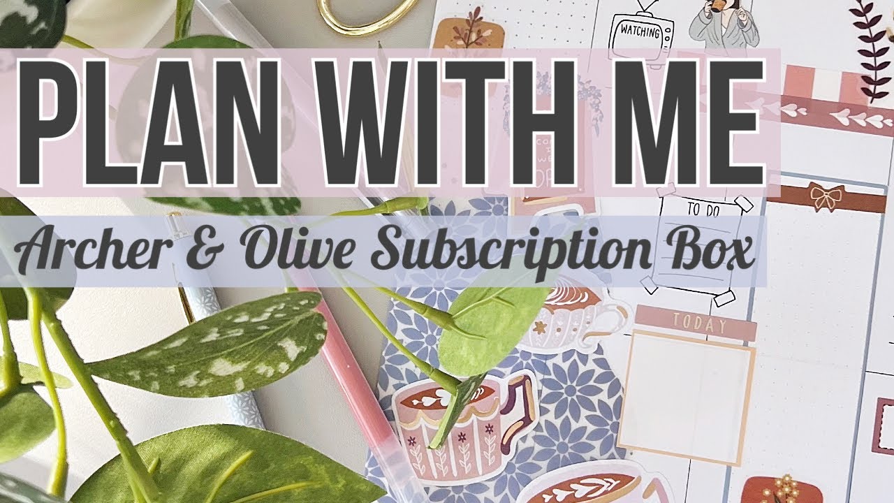 Archer & Olive Subscription Unboxing + Big Happy Planner Plan With Me for my Patron, Nicole! 2023