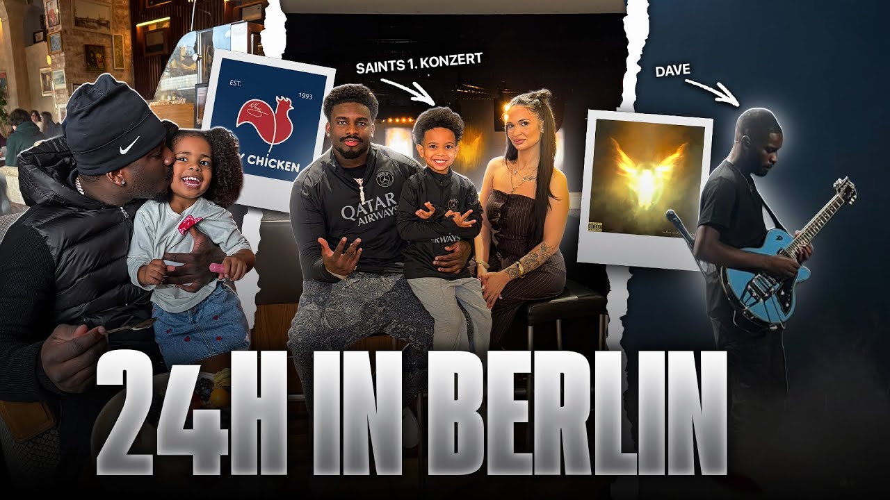 24 Stunden  in BERLIN & das ERSTE KONZERT für SAINT 