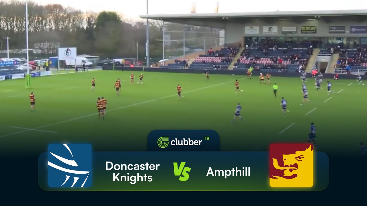 Ampthill get a MASSIVE win😮&zwj;💨| Doncaster Knights vs Ampthill | Champ Rugby Highlights