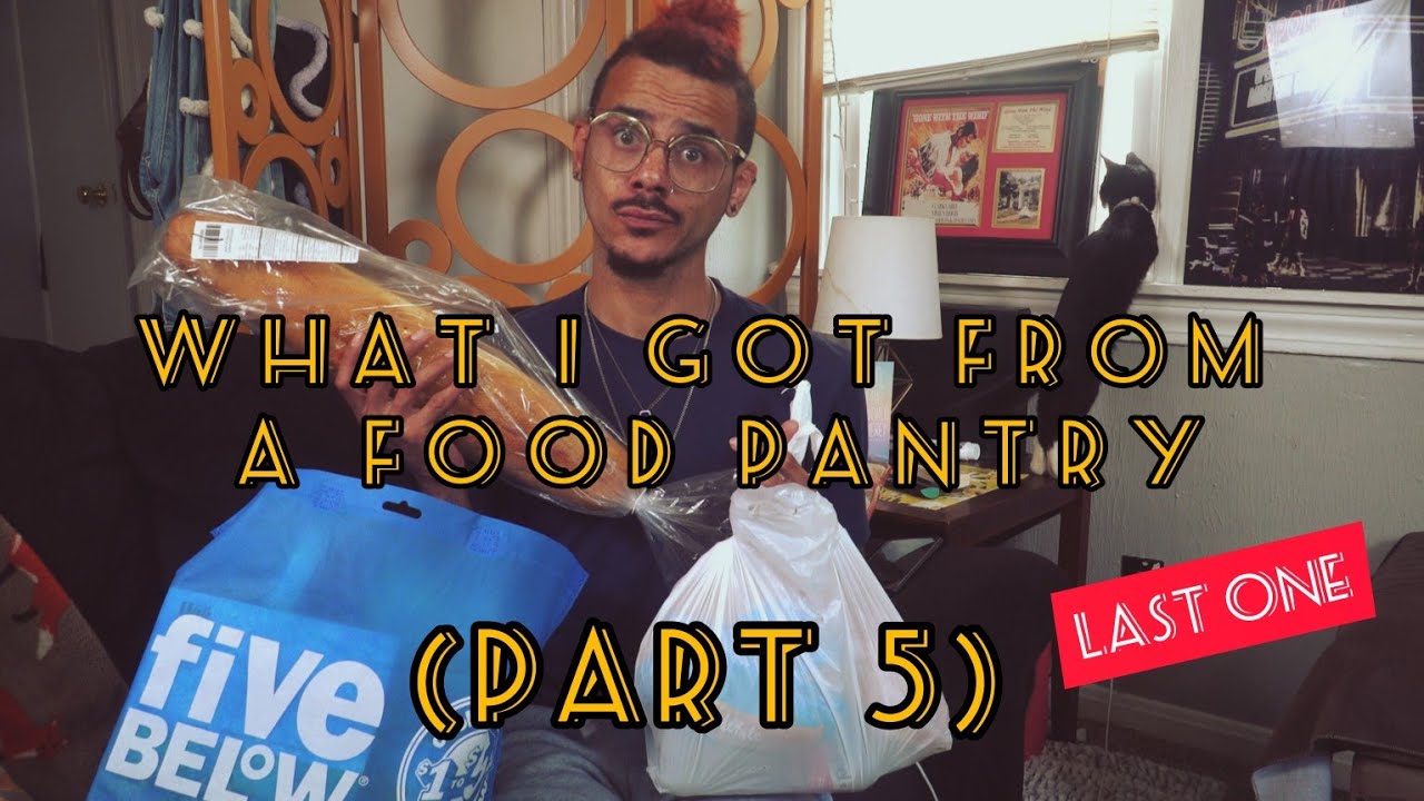 WHAT I GOT FROM A FOOD PANTRY (EPISODE 5)!!